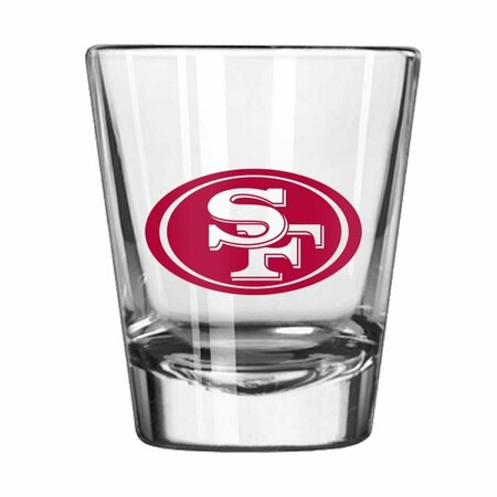 LOGO CHAIR 2 oz Major League Baseball San Francisco 49ers Gameday Shot Glass 627-G2S-1